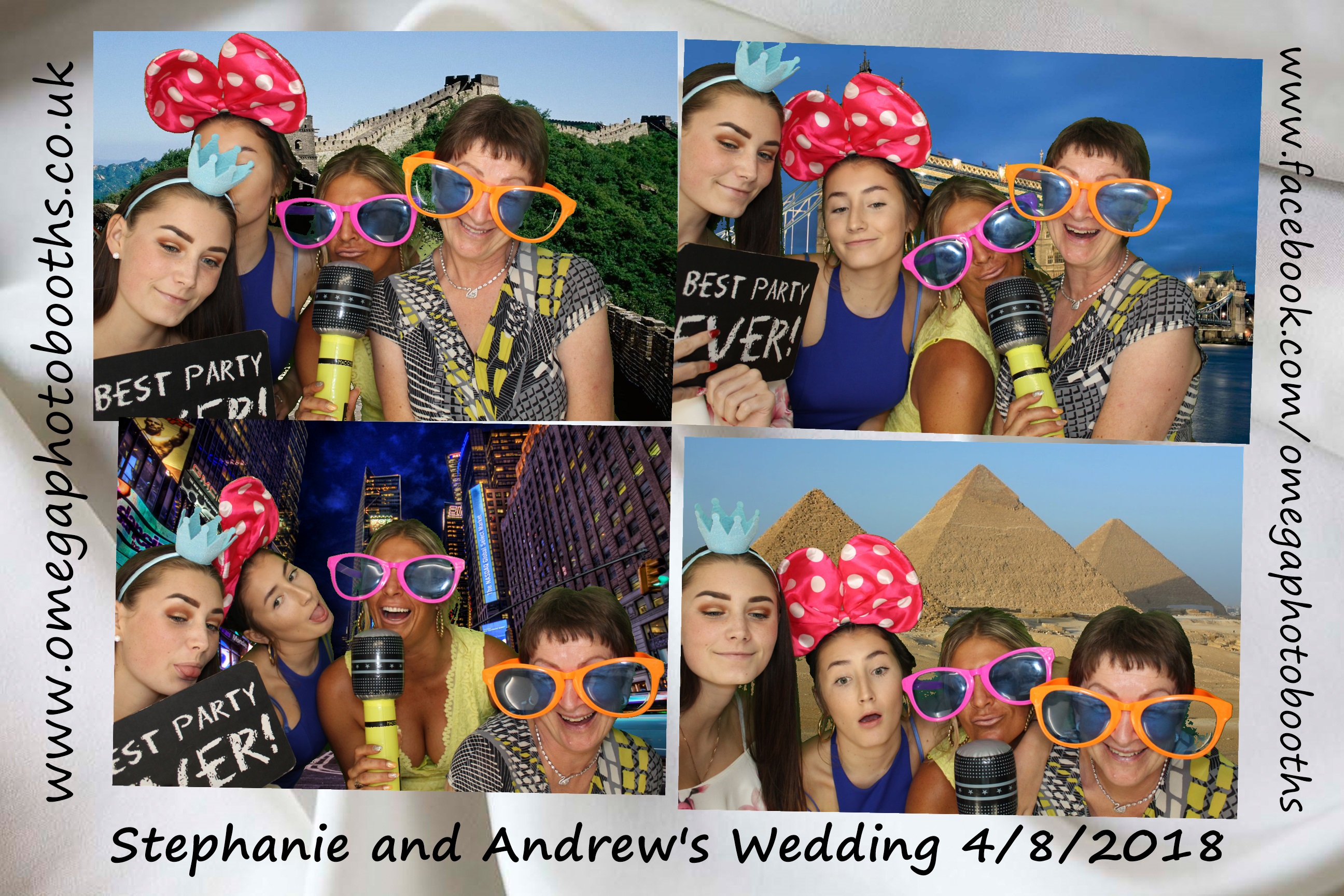Stephanie and Andrew's Wedding | View more photos from the event at gallery.omegaphotobooths.co.uk/u/Omega-Photobooths/Stephanie-and-Andrews-Wedding